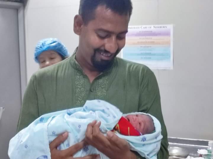 বাবা হলেন সাংবাদিক পুত্র রুবাইন বিন আজাদ সুস্থির