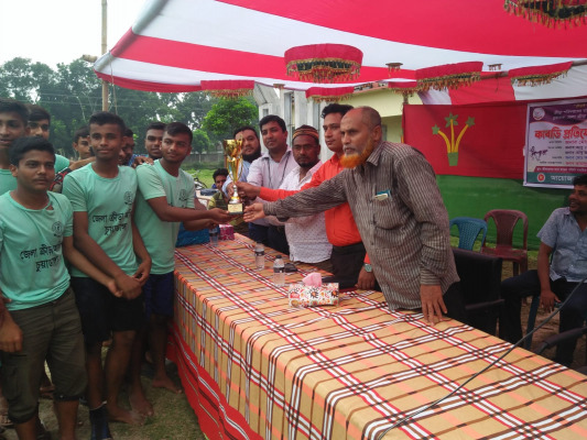 জীবননগরে অনূর্ধ্ব-১৬ বালকদের কাবাডি প্রতিযোগিতা