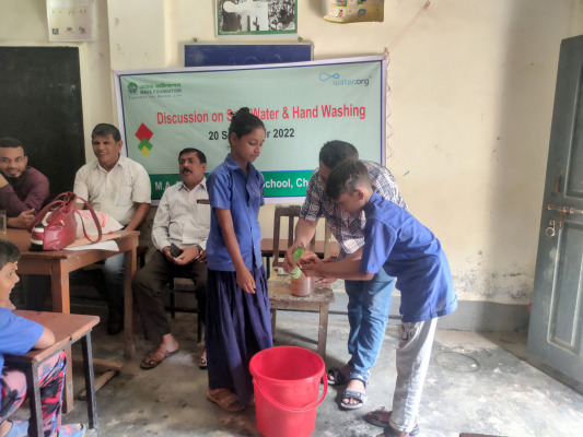 চুয়াডাঙ্গায় নিরাপদ পানি ও হাত ধোয়া বিষয়ক সভা অনুষ্ঠিত