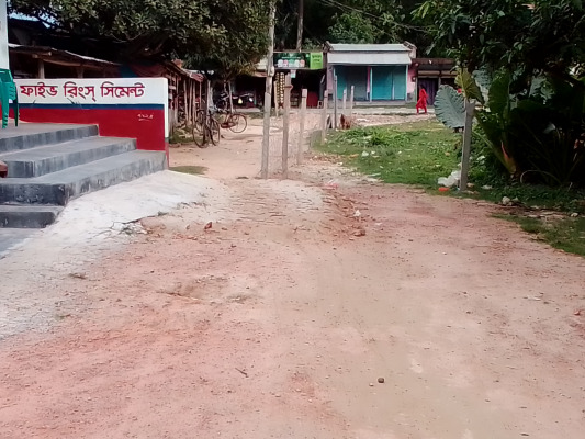 জীবননগর মাধবপুরে বেড়া দিয়ে রাস্তা বন্ধ করে দেয়ার অভিযোগ