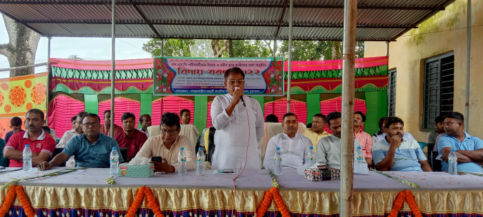 আন্দুলবাড়ীয়া বহুমুখী মাধ্যমিক বিদ্যালয়ের এসএসসি পরীক্ষার্থীদের বিদায় ও নবাগত শিক্ষার্থীদের বরণ