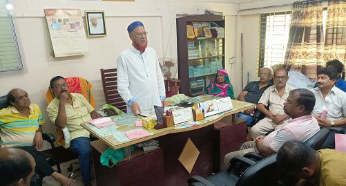 আলমডাঙ্গায় দুর্গাপূজা উদ্যাপন উপলক্ষে মতবিনিময় অনুষ্ঠিত