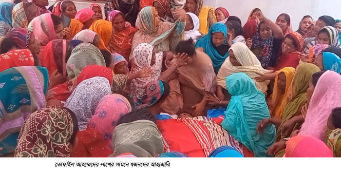 মেহেরপুরে কারাগারে মৃত স্বেচ্ছাসেবক দলের সভাপতি তোফায়েল আহম্মেদের দাফন সম্পন্ন