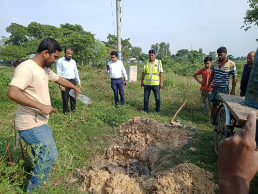 জীবননগরে বিষাক্ত মাগুর মাছ জব্দ, ব্যবসায়ীকে জরিমানা