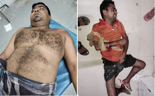 চুয়াডাঙ্গায় চুরিকৃত ছাগল জবাই করে মাংস কাটার সময়