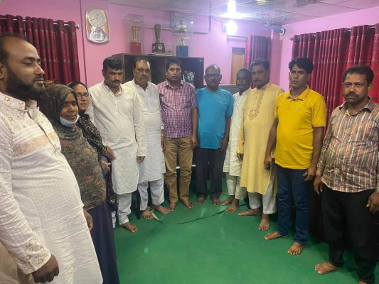প্রচারণার শেষ দিনে স্বতন্ত্র চেয়ারম্যান প্রার্থী আরেফিন আলম রঞ্জুর নির্বাচনী মতবিনিময়