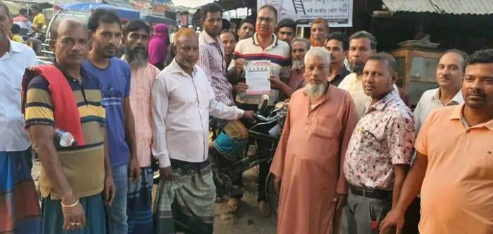 বিএনপির বিভাগীয় সমাবেশ সফল করার লক্ষে কার্পাসডাঙ্গায় লিফলেট বিতরণ