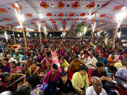 চুয়াডাঙ্গায় মহানামযজ্ঞানুষ্ঠানের শেষ দিন আজ