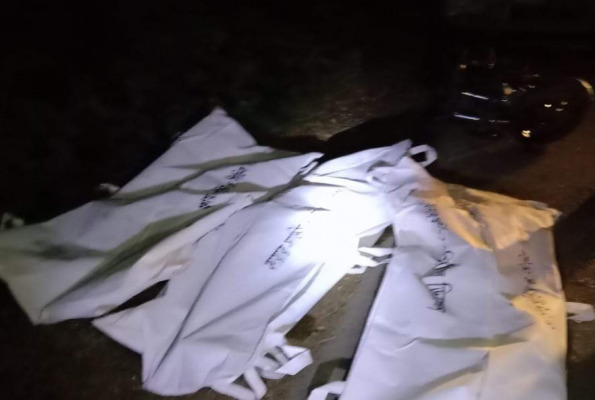 চুয়াডাঙ্গা-ঝিনাইদহ সড়কের মোটরসাইকেলে ট্রাকের ধাক্কা