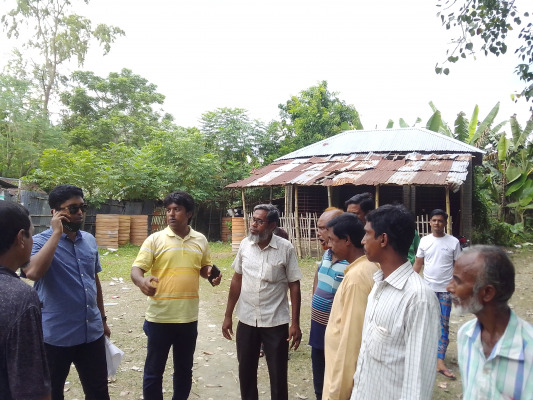 দীর্ঘদিনের বিরোধ সমাধান করলেন ইউপি চেয়ারম্যান নাজমুল হুদা