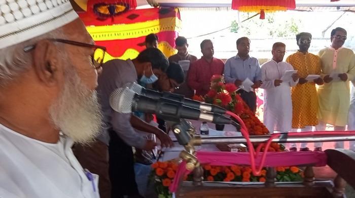 ডাকবাংলা দোকান মালিক সমিতির শপথ গ্রহণ অনুষ্ঠিত