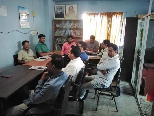 ঝিনাইদহ জেলা রিপোর্টার্স ইউনিটির নির্বাহী পরিষদের সভা অনুষ্ঠিত