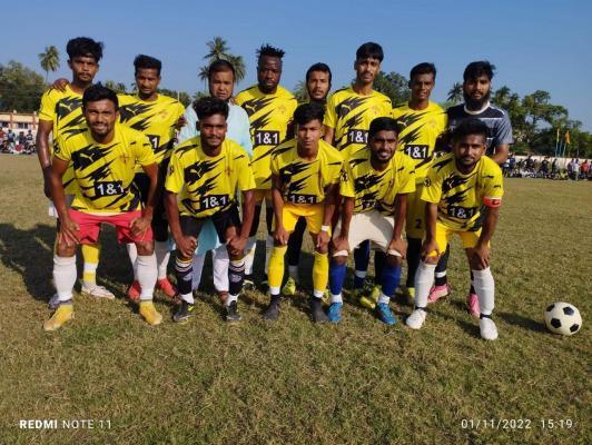 কুষ্টিয়ার শেখ কামাল স্মৃতি ফুটবল টুর্নামেন্টে চুয়াডাঙ্গার উকতো একাদশ সেমিফাইনালে