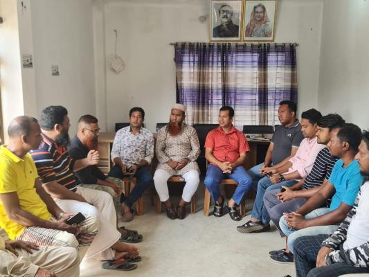 শুভ সকাল স্পোটিং ক্লাবের বিশেষ সভা অনুষ্ঠিত