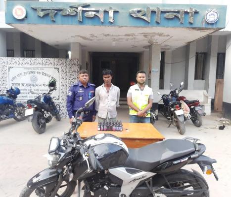 দর্শনায় ৪৬ বোতল ফেনসিডিলসহ মাদক ব্যবসায়ী আটক