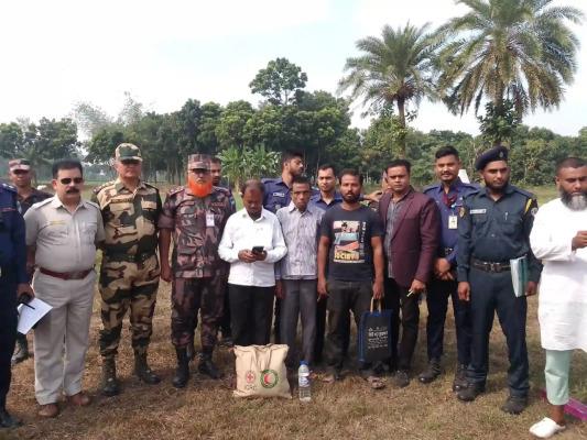 দর্শনা জয়নগর সীমান্তে বিজিবি-বিএসএফ-এর পতাকা বৈঠক অনুষ্ঠিত