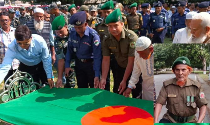 মুজিবনগর সরকারের গার্ড অব অনার প্রদানকারী হামিদুল ইসলামের মৃত্যু, দাফন সম্পন্ন