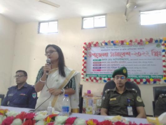 হরিণাকুণ্ডতে আনসার বাহিনীর সমাবেশ অনুষ্ঠিত