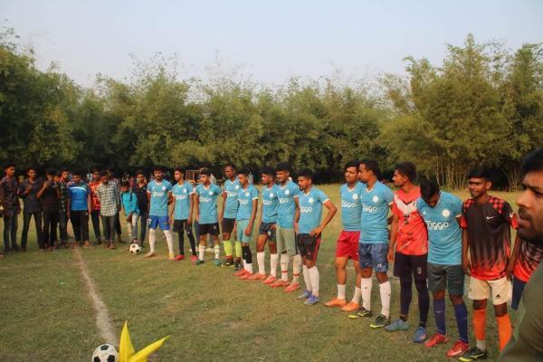 ঝিনাইদহের গোবিন্দপুরে সূর্যতরুণ ক্লাব ফুটবল টুর্নামেন্টের উদ্বোধন