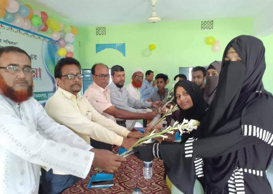 উথলী ডিগ্রি কলেজে এইচএসসি পরীক্ষার্থীদের বিদায় সংবর্ধনা