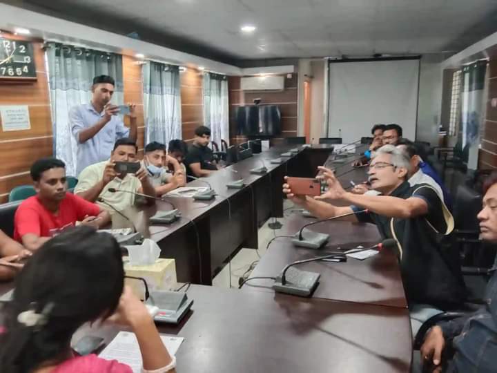 জীবননগর ও হরিণাকুণ্ডুতে ডিজিটাল উদ্ভাবনী মেলা উপলক্ষে সংবাদ সম্মেলন