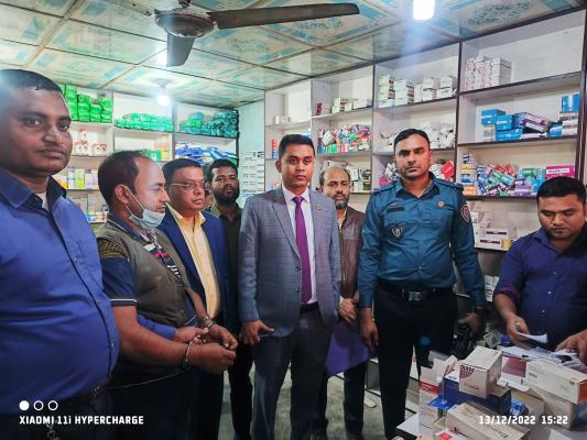 আলমডাঙ্গার বিভিন্ন স্থানে মাদক কারবারি ও ফার্মেসি মালিকের কারাদণ্ড