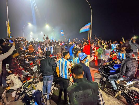 আর্জেন্টিনার বিশ্বকাপ জয় চুয়াডাঙ্গায় উল্লাসের ঢেউ