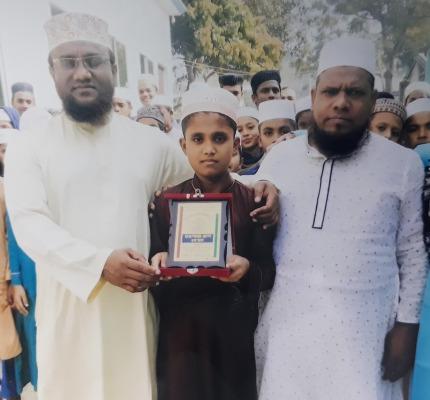 জাতীয় কোরআন প্রতিযোগিতায় আলমডাঙ্গার মিরাজুলের অংশগ্রহণের যোগ্যতা অর্জন