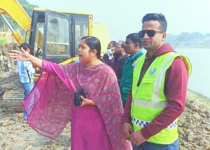 কার্পাসডাঙ্গায় মাটি-বালি ব্যবসায়ীকে ৫০ হাজার টাকা জরিমানা