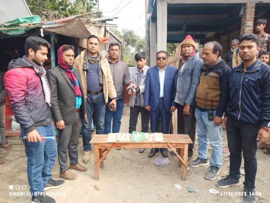 আলডাঙ্গায় মাদকসহ গুলশান পাড়ার এসিড আলম আটক