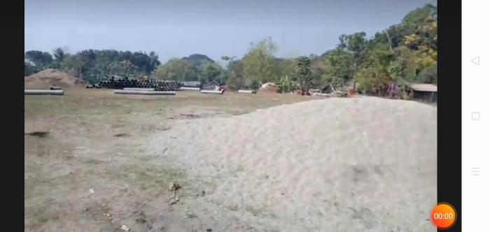 জীবননগরে হেলিপ্যাড মাঠ এখন ঠিকাদারের দখলে!