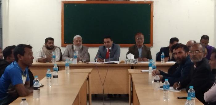আলমডাঙ্গায় শেখ কামাল আন্তঃস্কুল ও মাদ্রাসা অ্যাথলেটিক্স প্রতিযোগিতা উপলক্ষে প্রস্তুতি সভা অনুষ্ঠিত