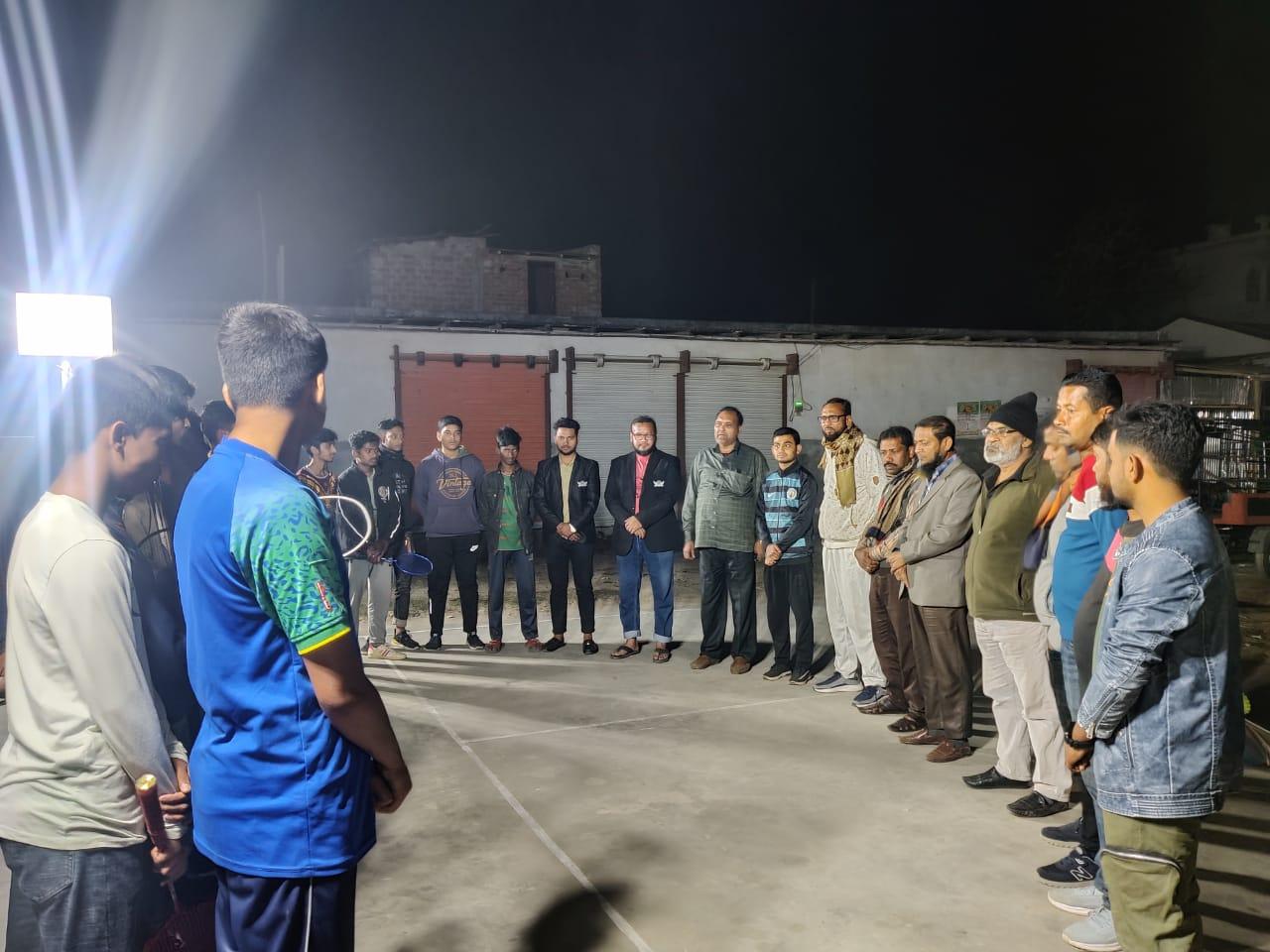 জীবননগরে রাত্রীকালীন ব্যাডমিন্টন টুর্নামেন্টের উদ্বোধন
