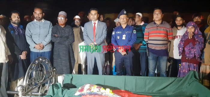 আলমডাঙ্গায় রাষ্ট্রীয় মর্যাদায় বীর মুক্তিযোদ্ধার দাফন সম্পন্ন