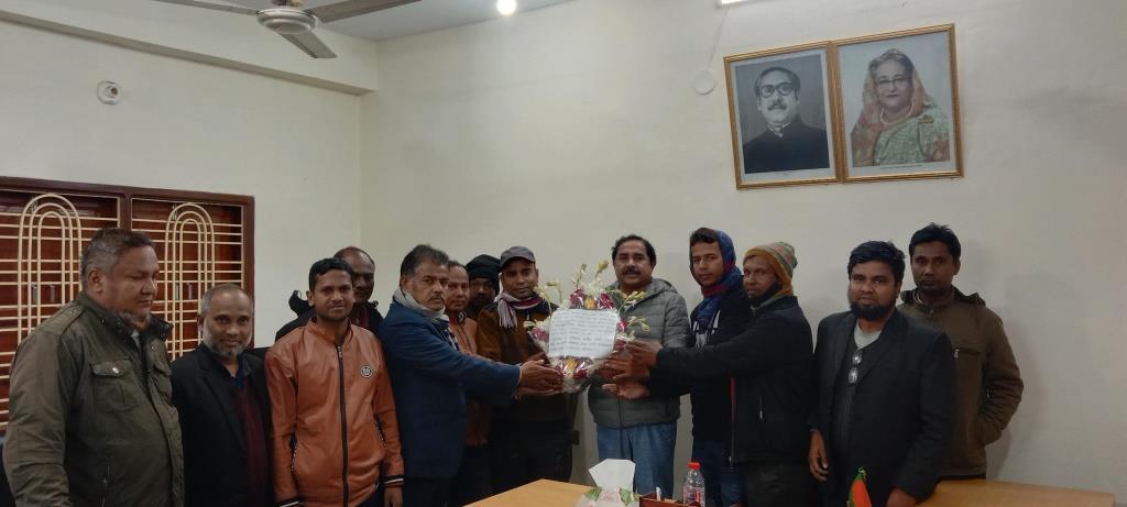 আন্দুলবাড়ীয়া কলেজ এমপিওভুক্ত হওয়ায় সাংসদ টগরকে সংবর্ধনা প্রদান