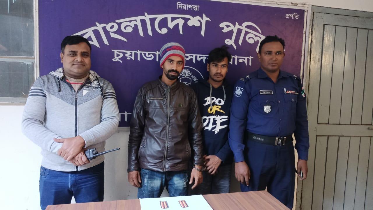 চুয়াডাঙ্গায় পুলিশের পৃথক অভিযানে আটক ৩