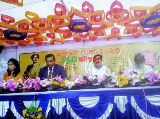 কার্পাসডাঙ্গায় কবি নজরুল মেলার ২য় দিনের আলোচনা সভায় ডিসি আমিনুল ইসলাম