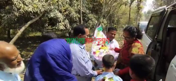 কার্পাসডাঙ্গায় প্রতিবন্ধী বিদ্যালয় পরিদর্শন করলেন সহকারী সচিব মাহমুদা ইয়াছমিন