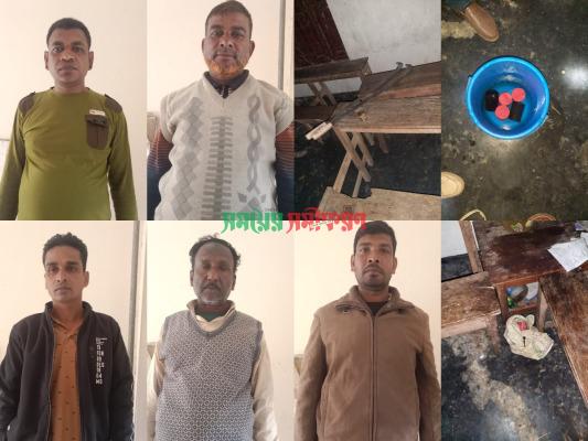 দামুড়হুদা ও গাংনীতে নাশকতা প্রতিরোধে পুলিশের বিশেষ অভিযান