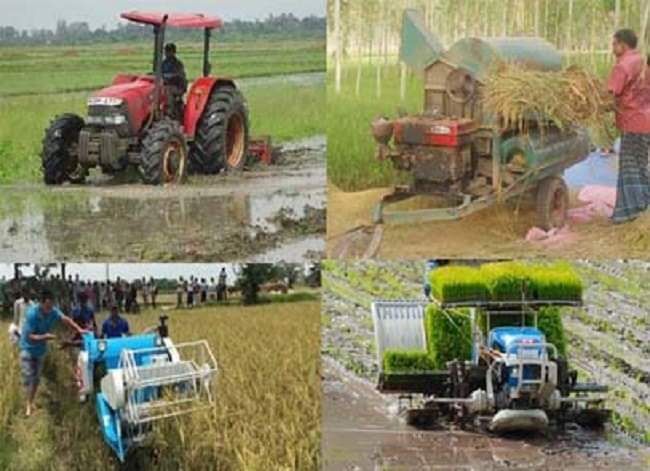 সরকার প্রদত্ত প্রণোদনার কৃষি যন্ত্রপাতি নয়-ছয়