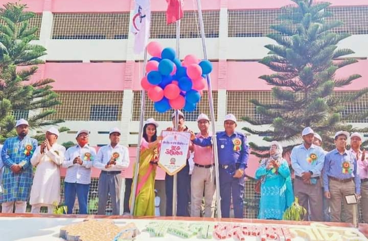 আ. ওদুদ শাহ ডিগ্রি কলেজে ক্রীড়া প্রতিযোগিতার উদ্বোধন