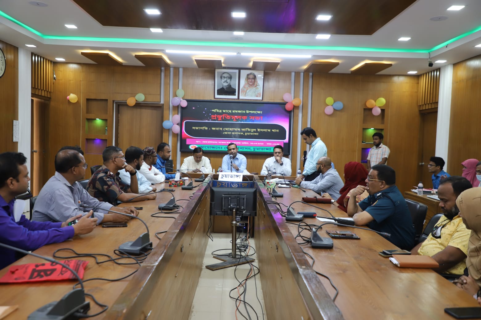 রমজানে কোনো ক্রমেই দ্রব্যের দাম বাড়াতে দেওয়া হবে না:ডিসি আমিনুল ইসলাম খান