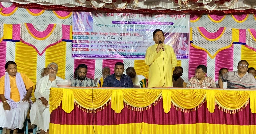 চুয়াডাঙ্গায় দুই দিনব্যাপী সাধু সংঘ ও মিলন মেলা