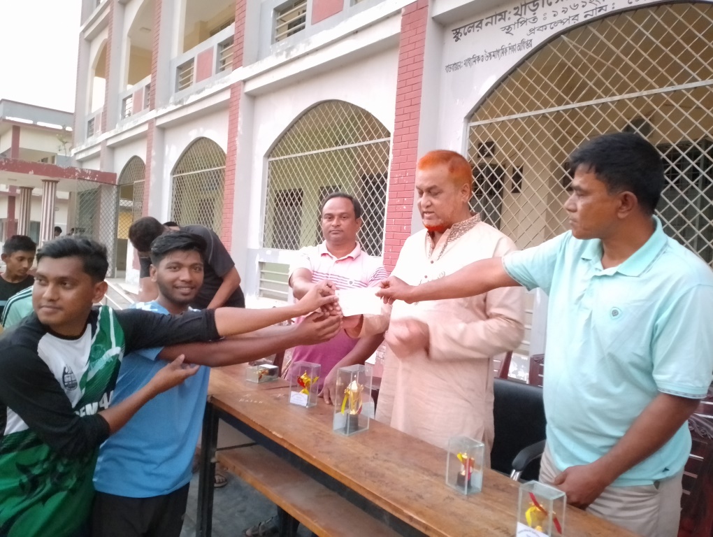 খাড়াগোদা প্রিমিয়ার লীগ টুর্নামেন্টে তেঘরী একাদশ চ্যাম্পিয়ন