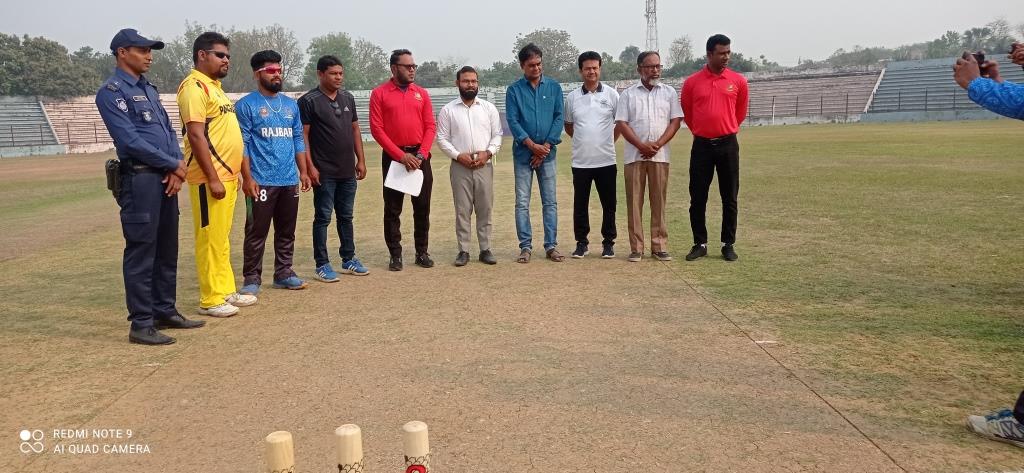 চুয়াডাঙ্গায় ৪১তম জাতীয় ক্রিকেট প্রতিযোগিতার উদ্বোধন