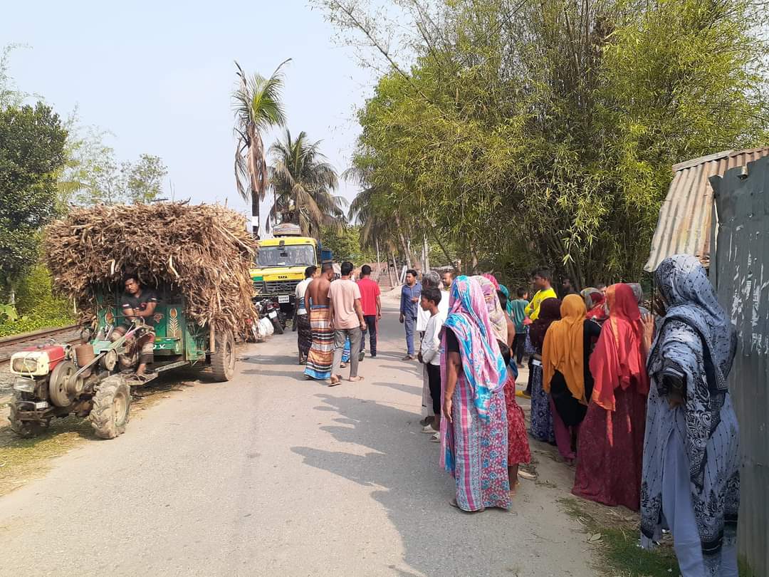 উথলীতে পাওয়ার টিলারের ধাক্কায় শিশুর মৃত্যু