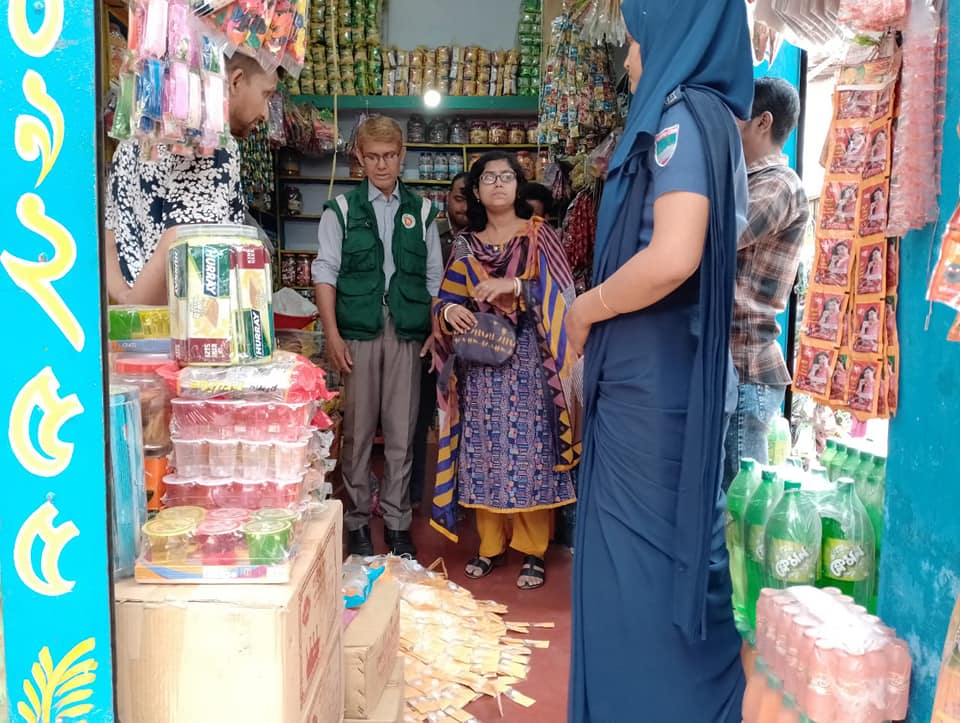 জীবননগরে এক ব্যবসাপ্রতিষ্ঠানে ৩০ হাজার টাকা জরিমানা