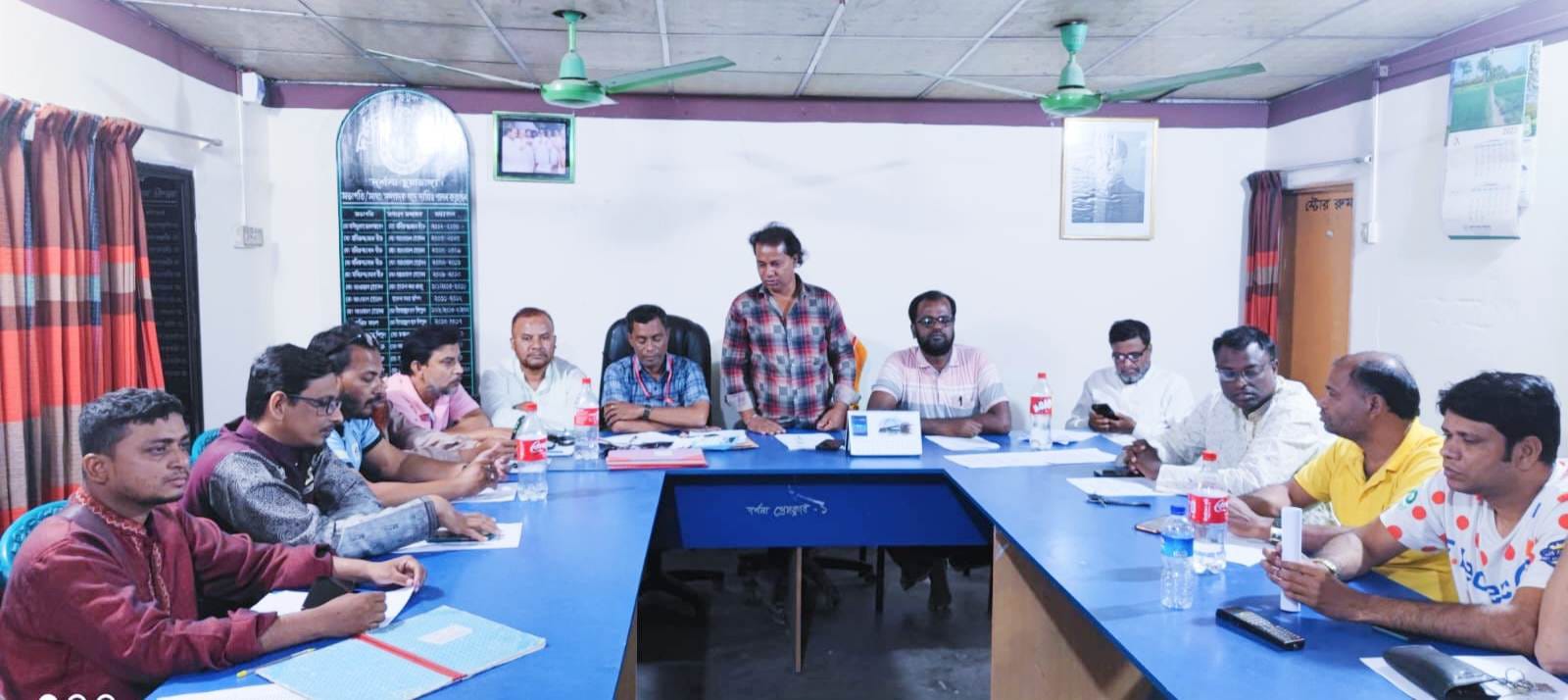 দর্শনা প্রেসক্লাবের প্রতিবাদ সভা অনুষ্ঠিত