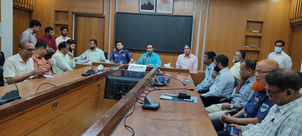 চুয়াডাঙ্গায় সৃজনশীল মেধা অন্বেষণ পরীক্ষার প্রস্তুতি সভা