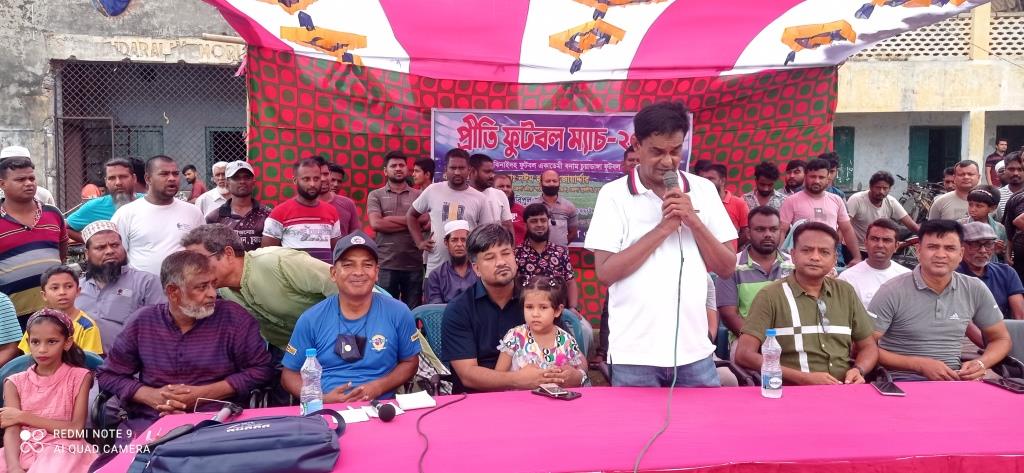 প্রীতি ফুটবল ম্যাচে ঝিনাইদহ ফুটবল একাডেমিকে ৩-১ গোলে হারালো চুয়াডাঙ্গা ফুটবল একাডেমি